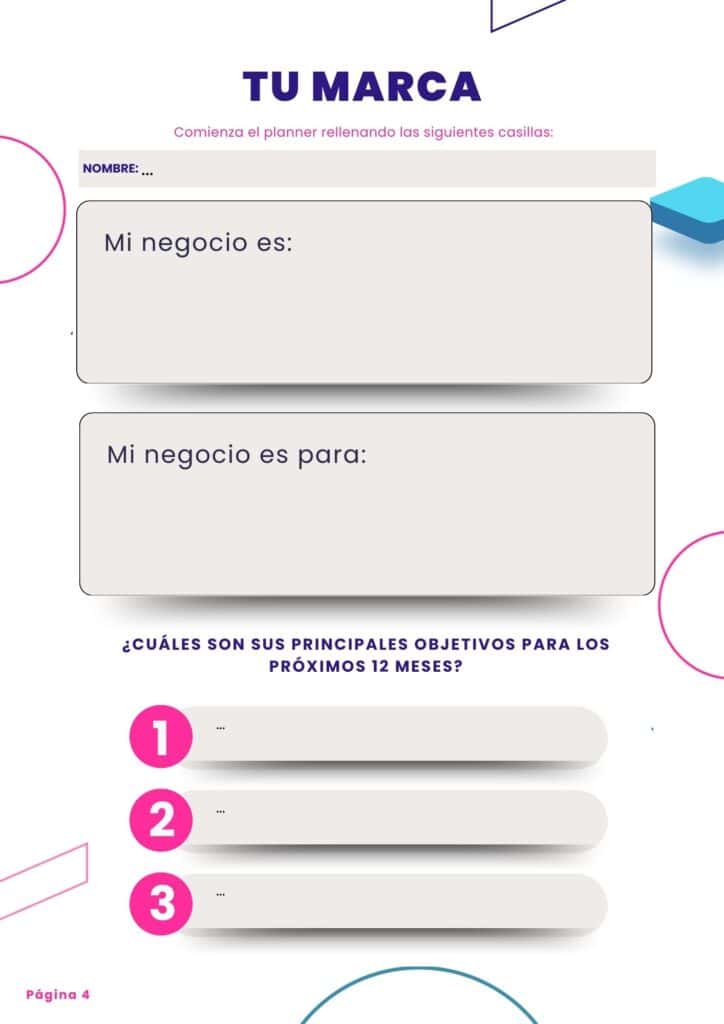 plan de trabajo community manager